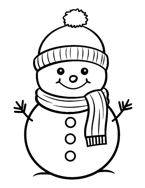 25 Snowman Coloring Pages: Free Printable Sheets