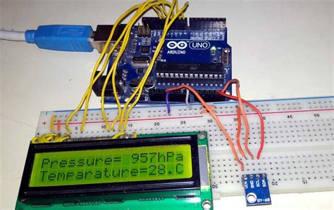 Interface BMP180 Pressure & Temperature Sensor with Arduino