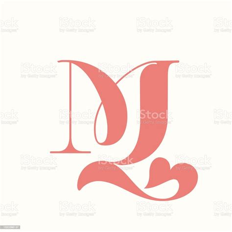 Letter M Logo Decorative Alphabet Initial Pink Color Illustration Stock Illustration - Download ...