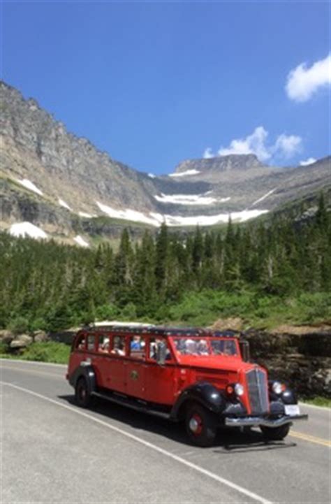 Red Jammer Bus, Glacier National Park – anewscafe.com