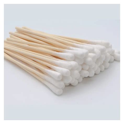 10cm 20 100pcs Cotton Swab Sealed Sterile Pack Wound Treatment Clean For Home Travel Outdoor ...