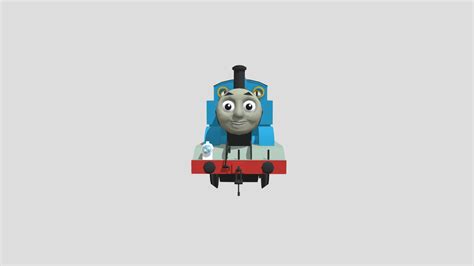 Thomas The Tank Engine Free VR AR Low-poly 3D Model Rigged CGTrader ...