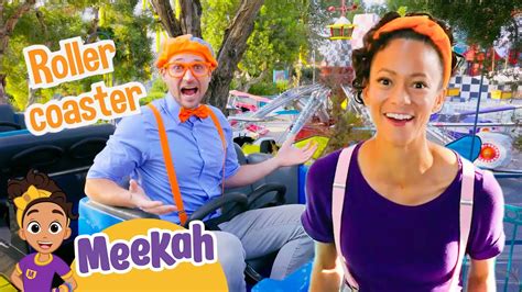 🎢Meekah and Blippi's Roller Coaster Adventure!! | Meekah Full Episodes ...