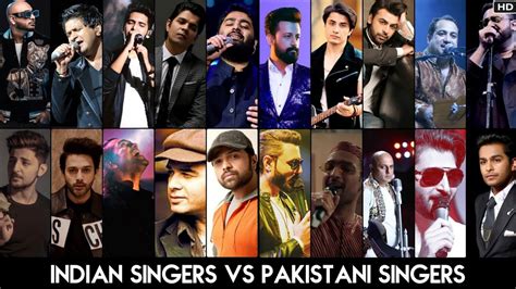 Indian Singers vs Pakistani Singers (Male) Battle of Voice 2022 - YouTube