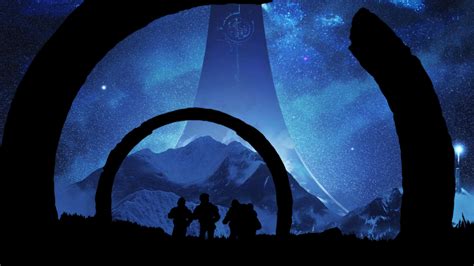 Halo Infinite Marines Silhouette Concept Art Wallpaper (OC) : r/halo