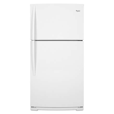 Whirlpool 21 cu. ft. Top-Freezer Refrigerator w/ Condiment Caddy - White | Shop Your Way: Online ...