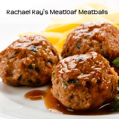 Rachael Ray: Meatloaf Meatballs Recipe with Horseradish Mash and Gravy