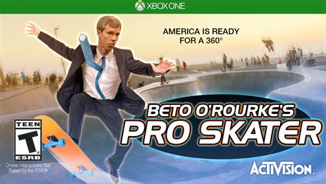 Activision Announces 'Beto O'Rourke's Pro Skater' | Babylon Bee