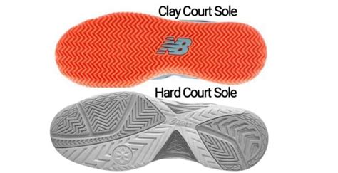 Difference Between Clay And Hard Court Tennis Shoes