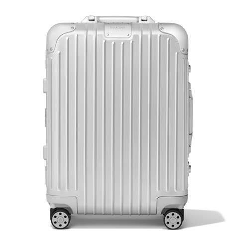 Original Cabin Carry-On Aluminum Suitcase | Silver | RIMOWA