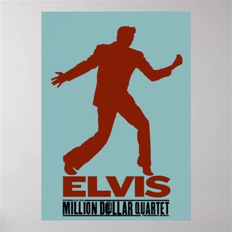 Million Dollar Quartet Elvis Poster | Zazzle.com