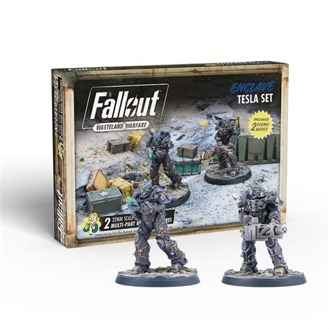 Enclave Soldier & Tesla Sets For Fallout: Wasteland Warfare ...