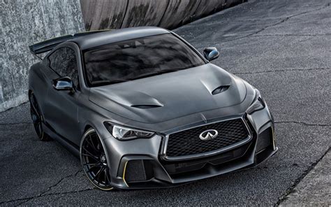 Download wallpapers Infiniti Project Black S, 2019, Infiniti Q60S ...