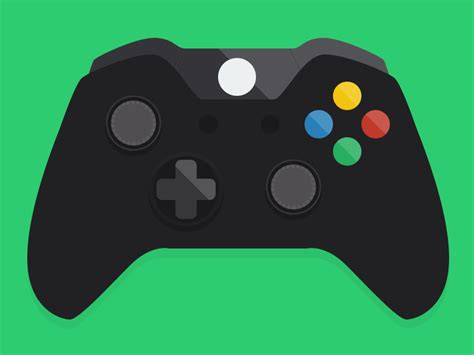 Flat Xbox One Controller Icon by Andy Feliciotti on Dribbble