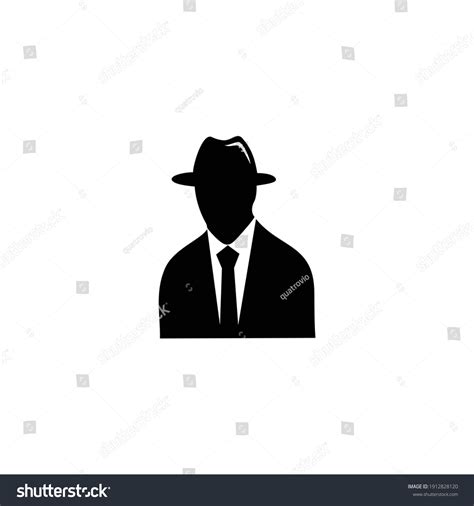 Gangsters Silhouette Black White Stock Vector (Royalty Free) 1912828120 | Shutterstock