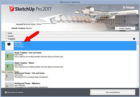 Creating a SketchUp Template: Part 2 - Saving and Using - DanielTal.com