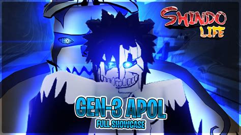 *Max* GEN 3 Apol Spirit FULL SHOWCASE! Shindo Life Rellgames - YouTube