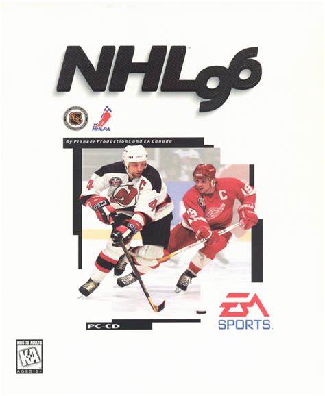 NHL 96 cover or packaging material - MobyGames