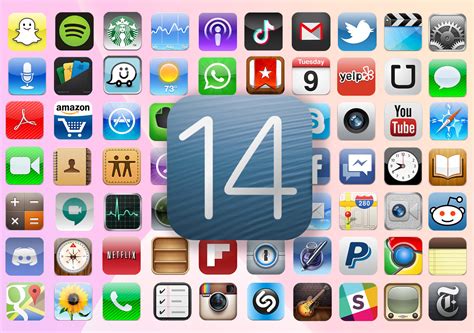 70 IOS 14 Essential Icons in Beautiful Ios 6 Theme windows - Etsy UK