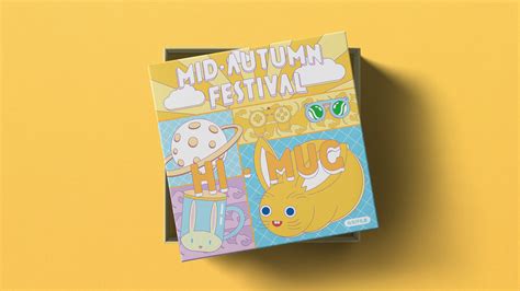 Mid-Autumn Moon Cake Gift Box 中秋月饼礼盒 on Behance