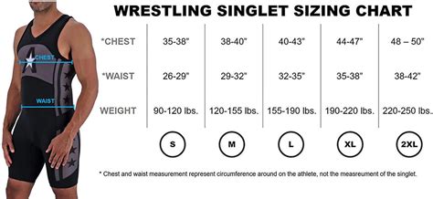 Helo-X Wrestling Singlet Sizing Chart - Anthem Athletics