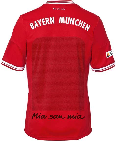 FC Bayern München Special Home Kit Feature Fans Names - Footy Headlines