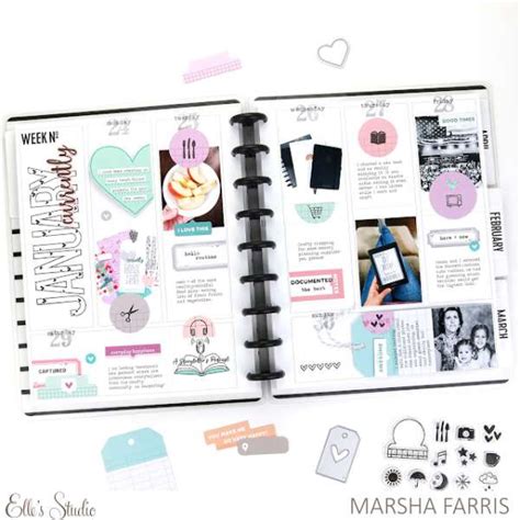 Weekly Memory Planner Pages – Scrap Booking