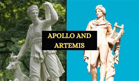 Apollo and Artemis – Greek Mythology - Symbol Sage