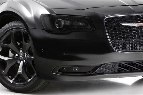 2011-2023 Chrysler 300, Headlight Cover Kit, 4 Piece, Carbon Fiber Look - GT Styling