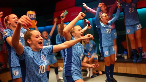 Good times never seemed so good! Jubilant Lionesses celebrate reaching first World Cup final ...