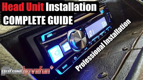 Car STEREO Installation step by step (Head Unit Install) | AnthonyJ350 ...