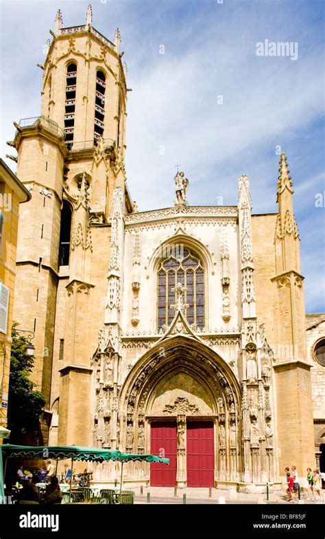 Saint Sauveur Cathedral, Aix-en-Provence, Provence, France Stock Photo - Alamy