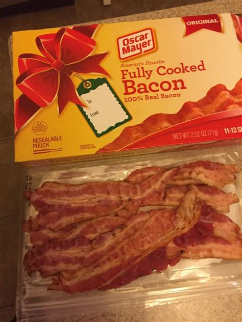 Oscar Mayer Precooked Bacon Nutrition Facts | Blog Dandk