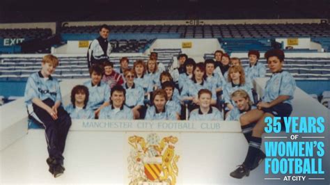 35 years of Women’s football at Manchester City