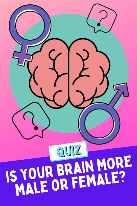 Do You Have a Male or Female Brain? in 2021 | Gender identity quiz, Personality quiz, Magiquiz