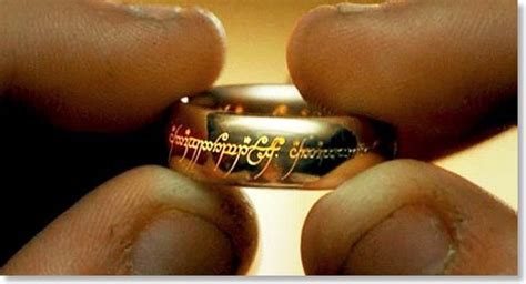 INSCRIPTION ON THE ONE RING | You're Gonna Need A Bigger Blog