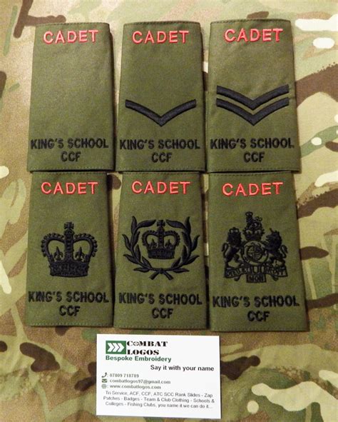 ccf cadet rank slides