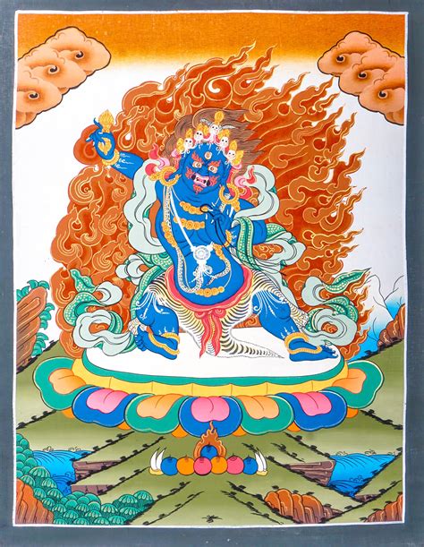 Vajrapani Thangka Art