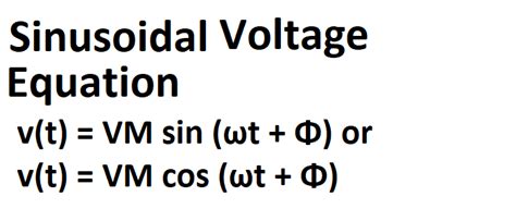 Formula For Voltage