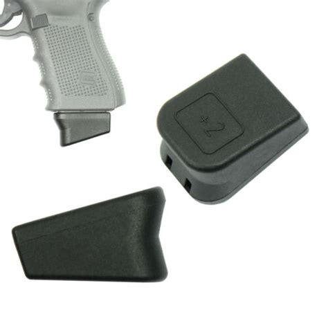 For Glock +2 Magazine Mag Extension 9mm Mag Base 17 19 22 23 26 27 33 More | eBay