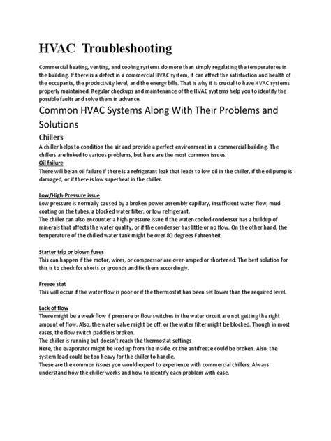 Hvac Troubleshoot1 | PDF | Hvac | Pump