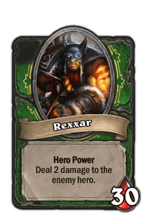 Rexxar - Hearthstone: Heroes of Warcraft Wiki