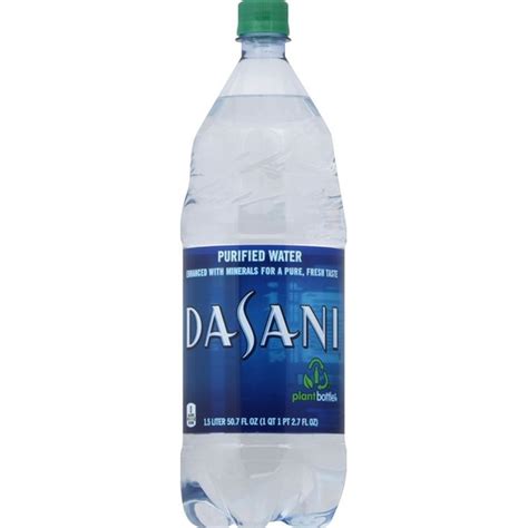 Dasani Purified Water Bottle Enhanced With Minerals (1.5 L) - Instacart