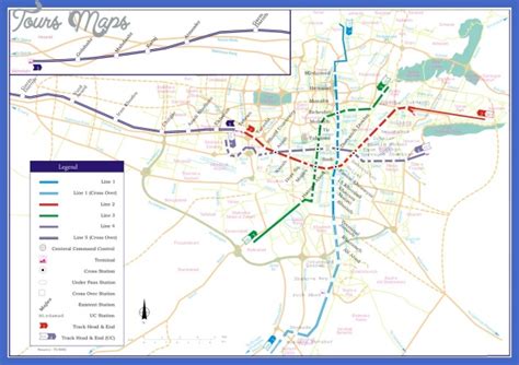 Tehran Metro Map - ToursMaps.com