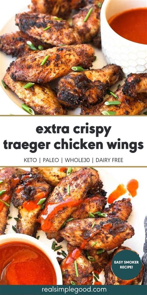 Extra Crispy Traeger Chicken Wings - Real Simple Good