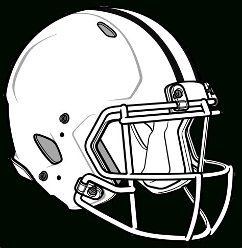 Football Helmet Drawing at GetDrawings | Free download