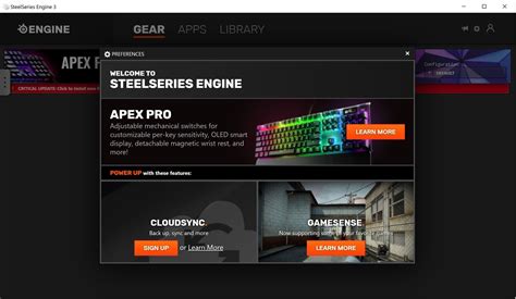 SteelSeries Apex Pro Keyboard Review - Software | TechPowerUp