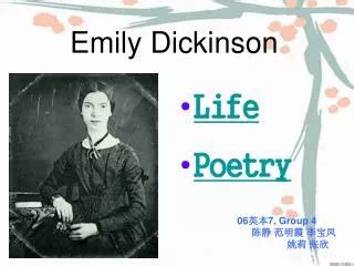 PPT - Emily Dickinson: A Biography PowerPoint Presentation, free download - ID:5456870