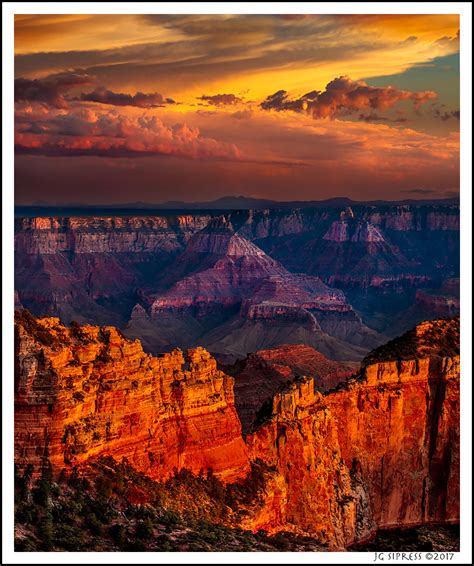 Sunset, North Rim Grand Canyon. | Focal World