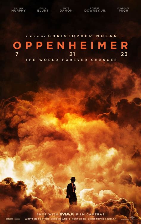 Oppenheimer: Christopher Nolan's 2023 Film Releases First Poster